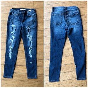 Kancan distressed jeans